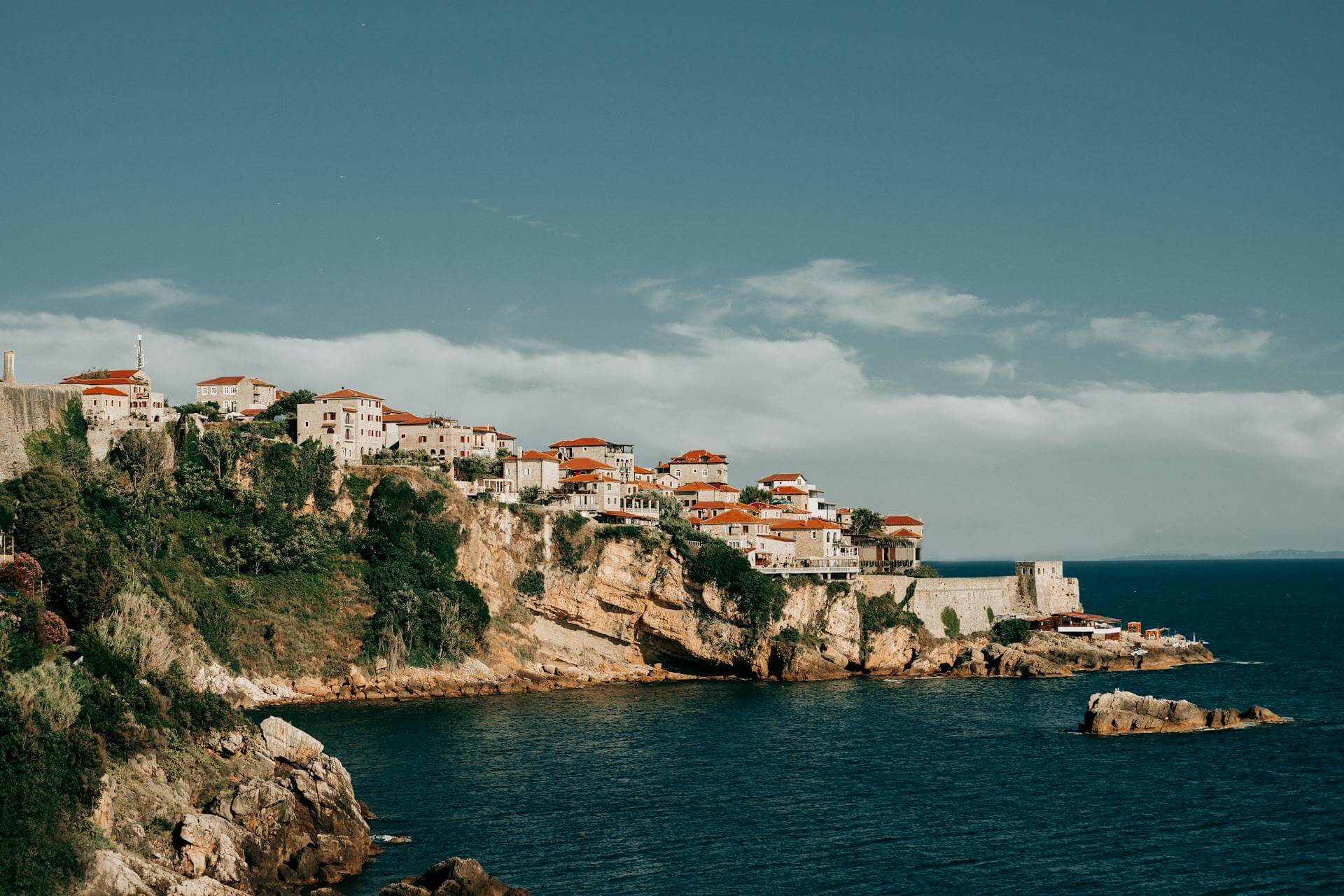 Ulcinj Old Town Panorama